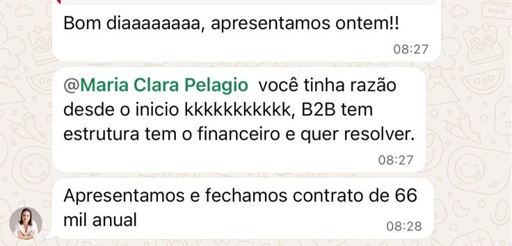 Print do depoimento de Jordana Moraes